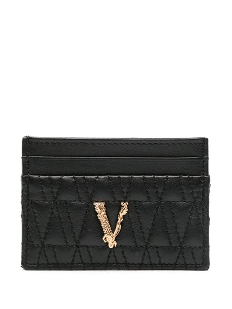 versace card holder womens|Versace virtus card holder.